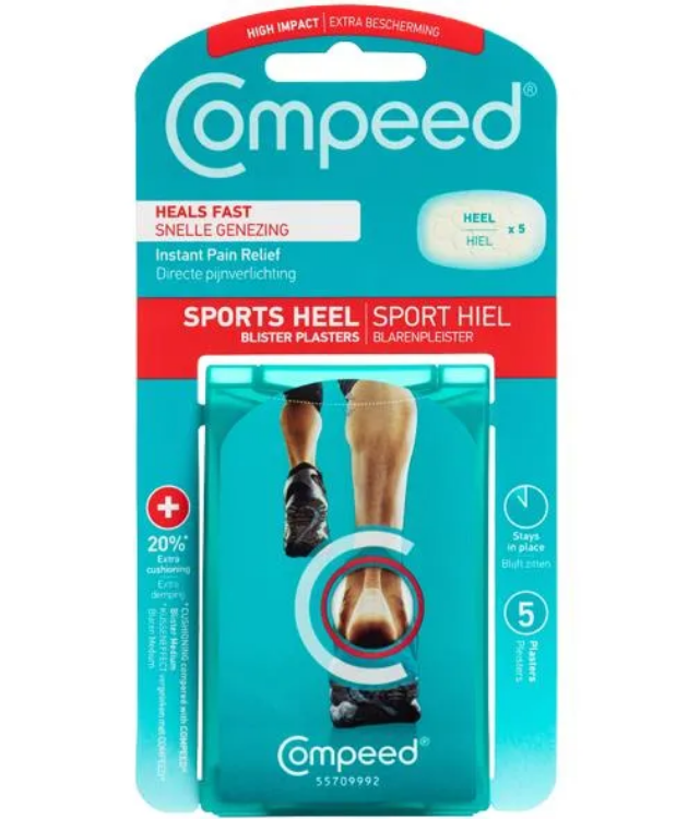 Picture of Blister Sports Heel 5 pack