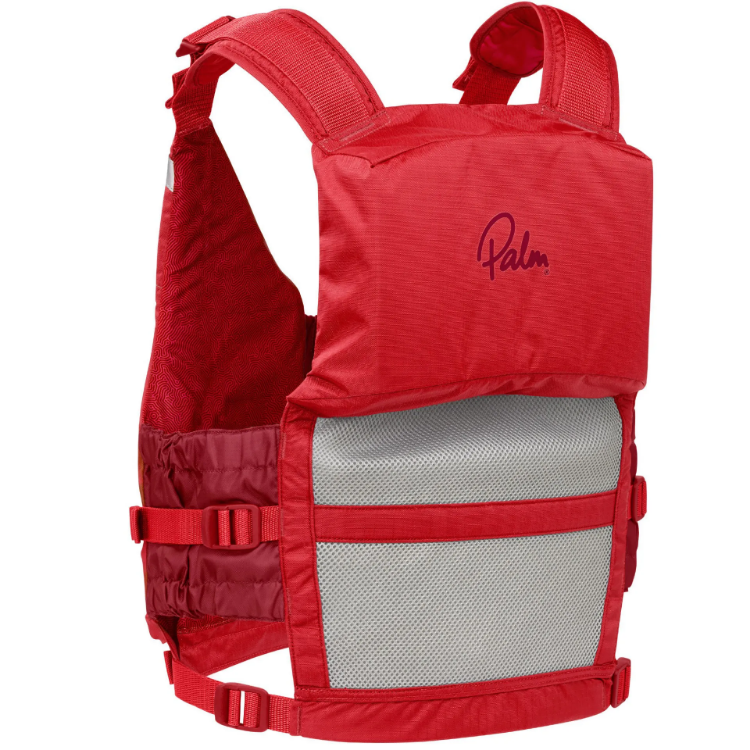Palm Meander Highback PFD  - Flame
