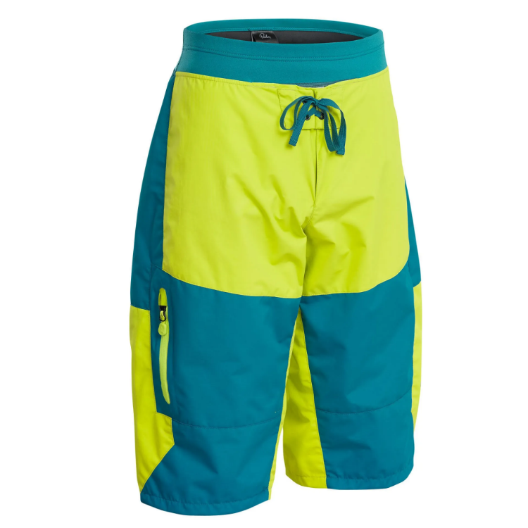 Palm Horizon Shorts Teal / Citrus