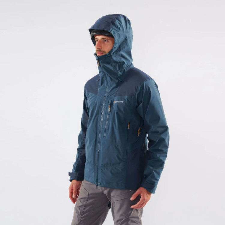 Montane Alpine Resolve Jacket, Orion Blue, worn