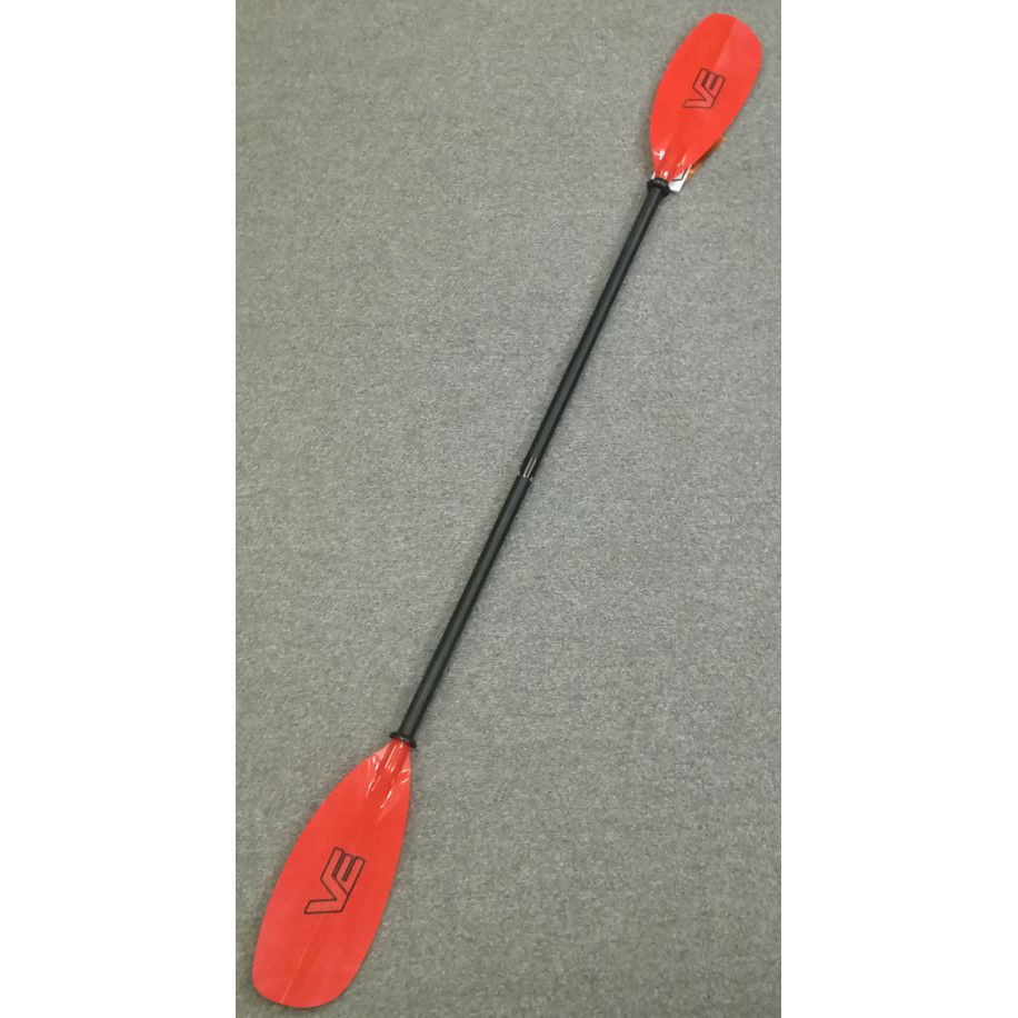 VE Paddles Explorer Glass - 2-Piece Glass Straight Shaft - Red