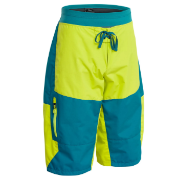 Palm Horizon Shorts Teal / Citrus 