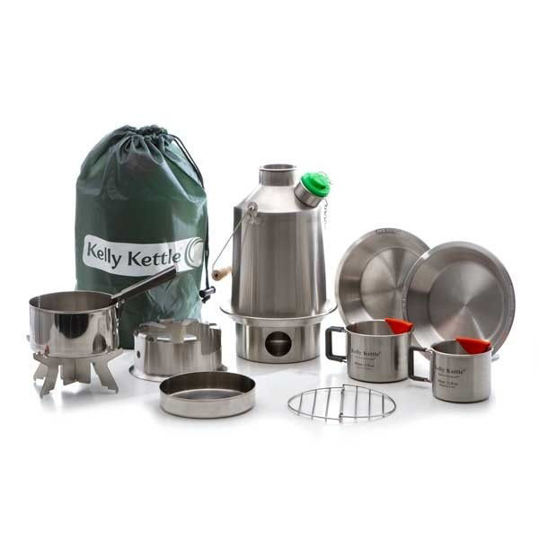 Kelly Kettle Ultimate Scout Kit (Stainless Steel)
