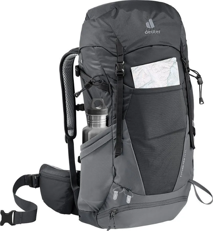 Deuter Futura Pro 34SL Black-Graphite