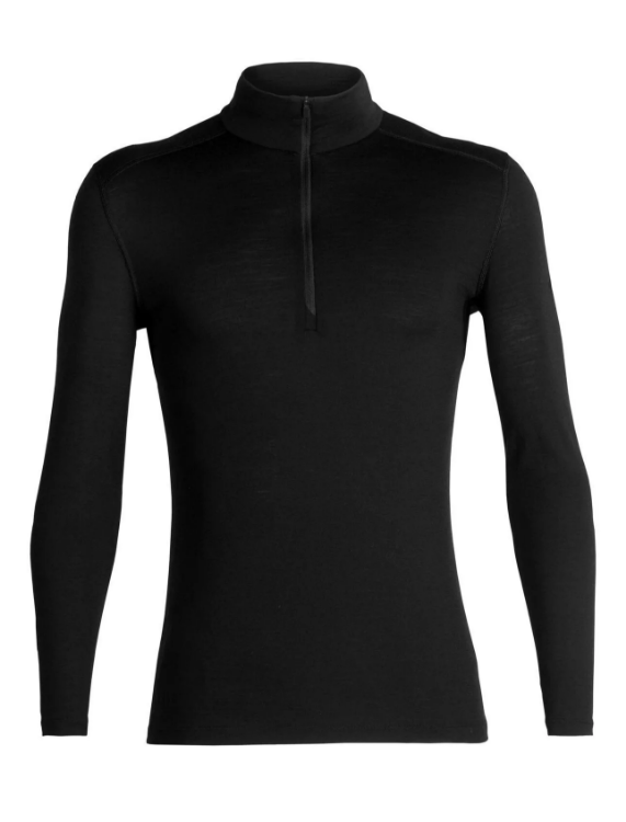 Icebreaker Men's Merino 200 Oasis Long Sleeve Half Zip Thermal Top