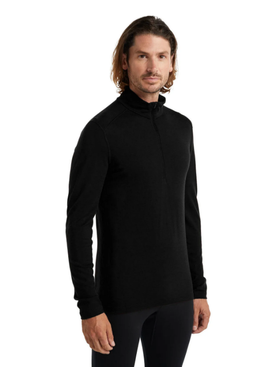 Icebreaker Men's Merino 200 Oasis Long Sleeve Half Zip Thermal Top