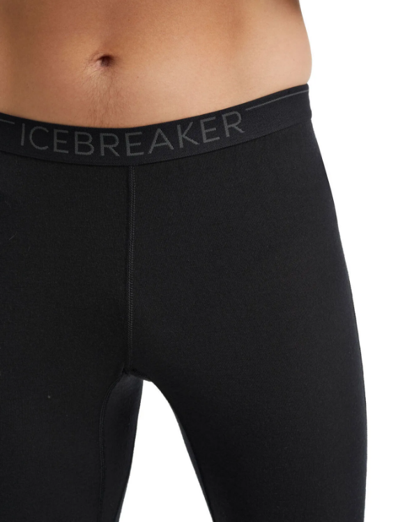 Icebreaker Men's Merino 200 Oasis Thermal Leggings Black