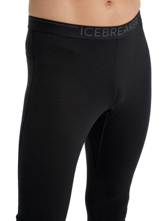 Icebreaker Men's Merino 200 Oasis Thermal Leggings Black