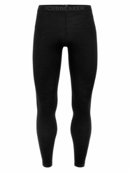 Icebreaker Men's Merino 200 Oasis Thermal Leggings Black