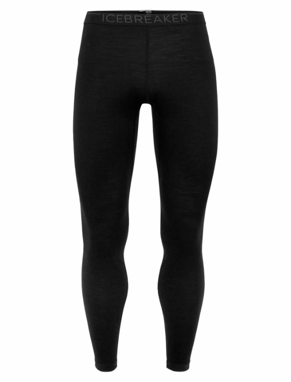 Icebreaker Men's Merino 200 Oasis Thermal Leggings Black