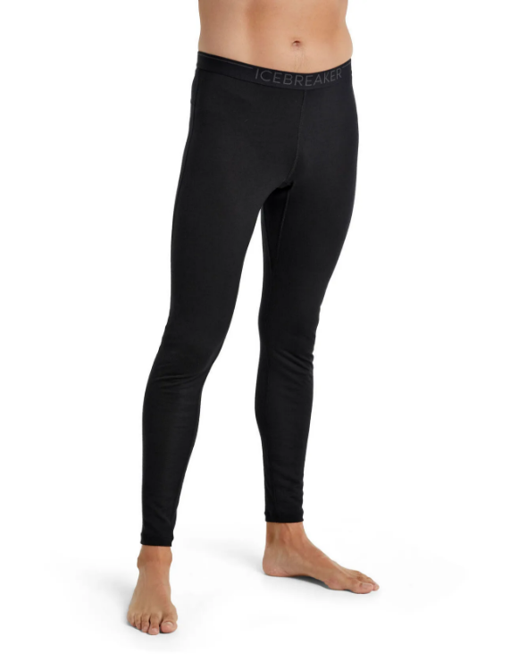 Icebreaker Men's Merino 200 Oasis Thermal Leggings Black