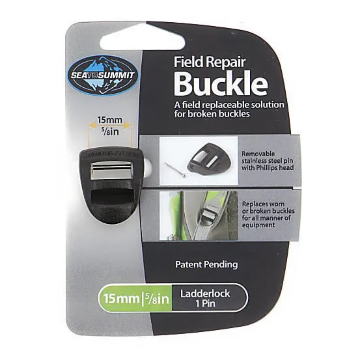 Sea to Summit Field Repair Buckle Ladderlock 1 pin