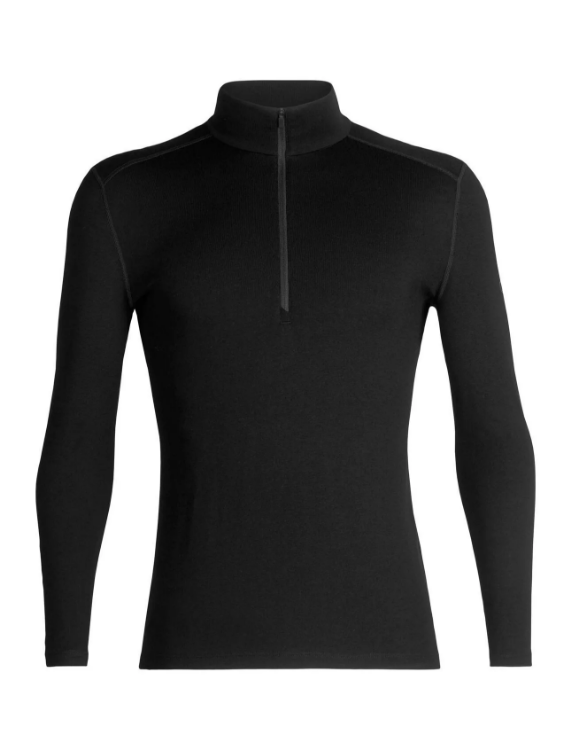 Icebreaker Men's Merino 260 Tech Long Sleeve Half Zip Thermal Top