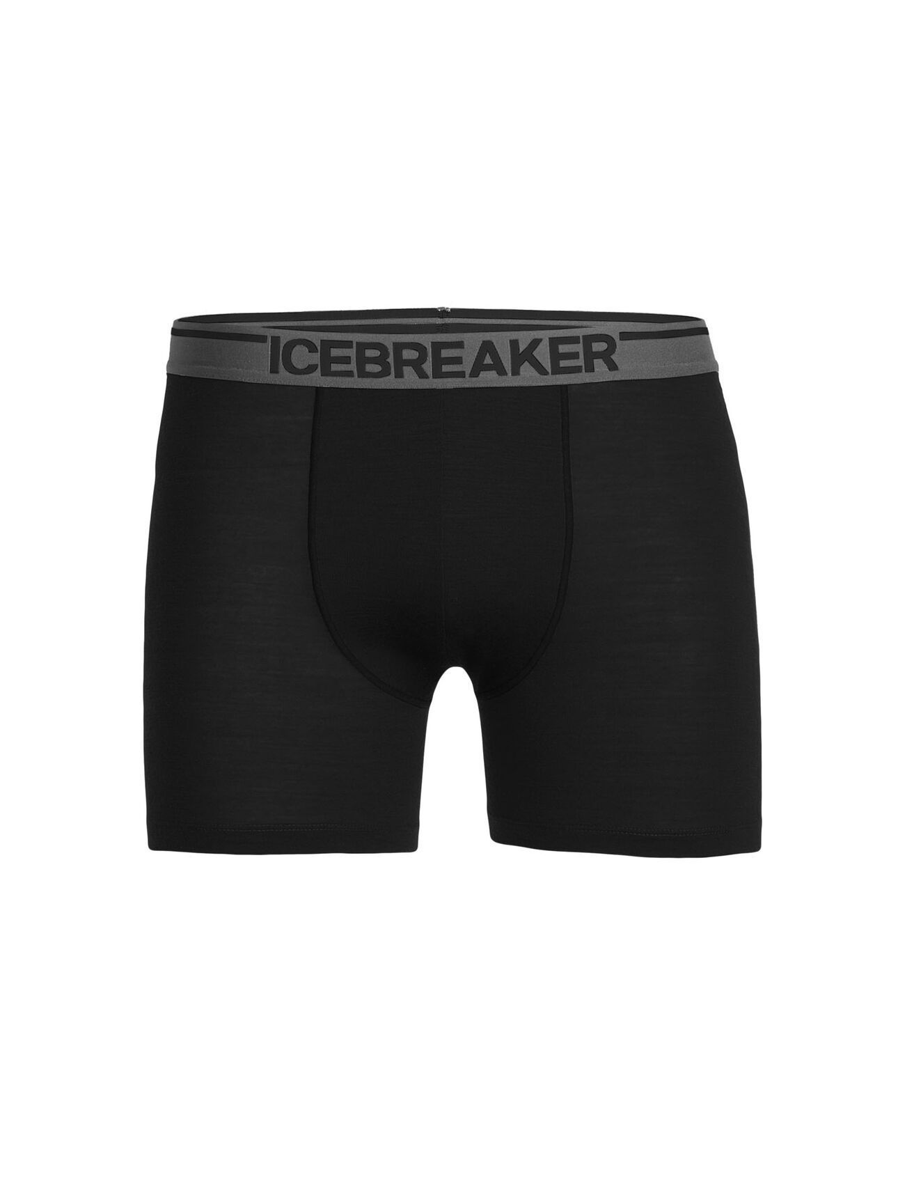 Icebreaker Men's Merino Anatomica Boxers in Black