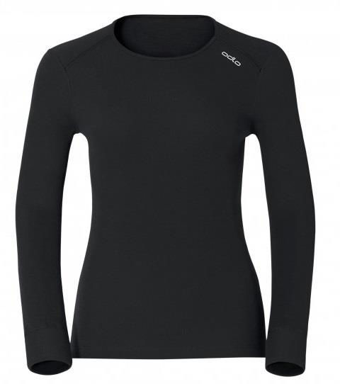 Odlo Active Originals Warm Shirt L/S Crew Neck Women's Thermal Base Layer in Black