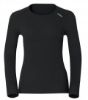 Odlo Active Originals Warm Shirt L/S Crew Neck Women's Thermal Base Layer in Black