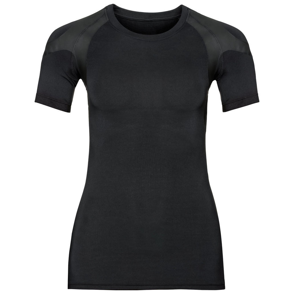 Odlo Active Spine Light Base Layer Top Women's Base Layer T Shirt in Black