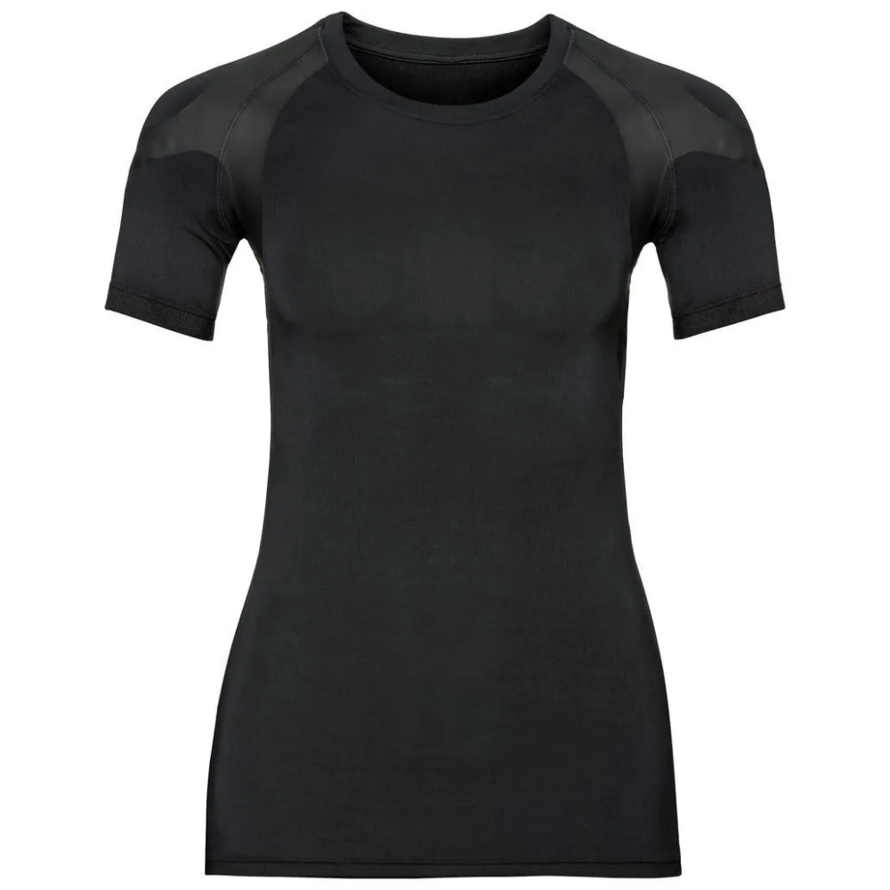 Odlo Active Spine Light Base Layer Top Women's Base Layer T Shirt in Black