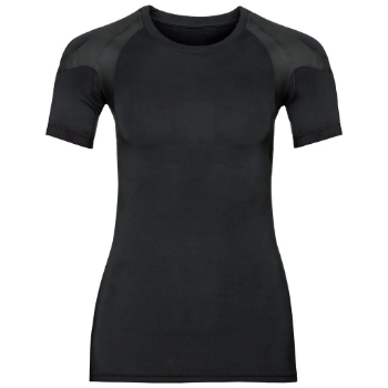 Odlo Active Spine Light Base Layer Top Women's Base Layer T Shirt in Black