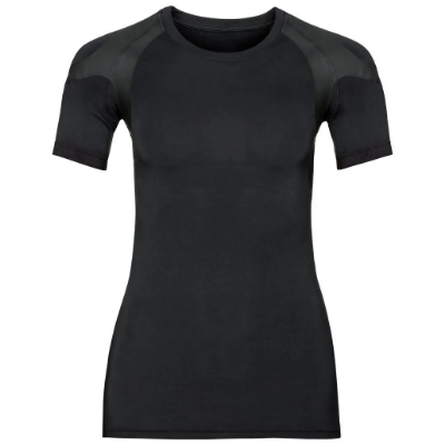 Odlo Active Spine Light Base Layer Top Women's Base Layer T Shirt in Black