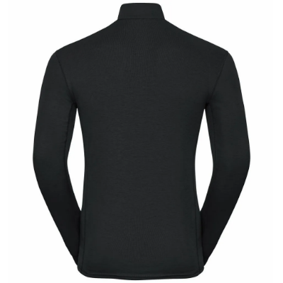 Odlo Men's ACTIVE WARM ECO Half-Zip Turtleneck Baselayer Top