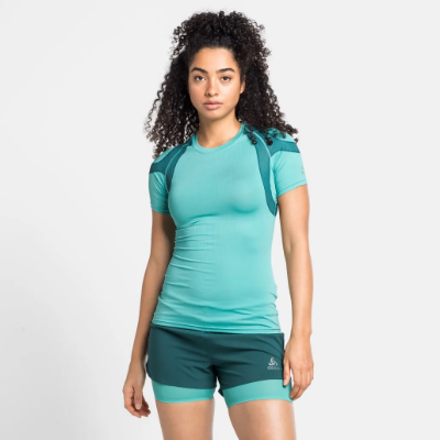 Odlo T-Shirt S/S Crew Neck ACTIVE SPINE 2.0 Women's in Jaded