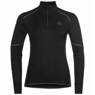 Odlo Women's ACTIVE X-WARM ECO Half-Zip Turtleneck Baselayer Top