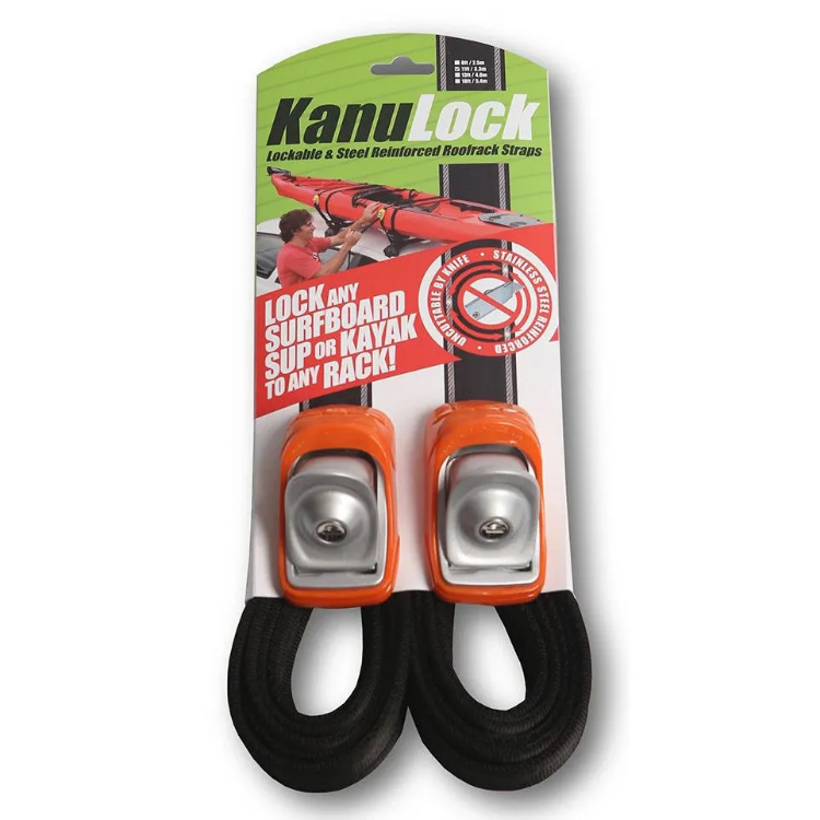 Kanulock Lockable Tiedowns 3.3m