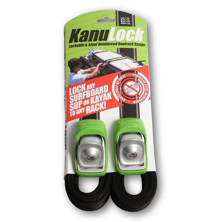 Kanulock Lockable Tiedowns 2.5m