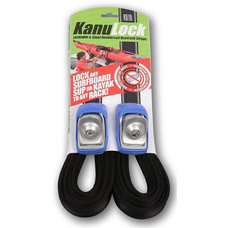 Kanulock Lockable Tiedowns 5.4m