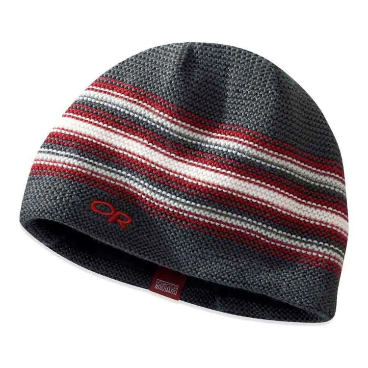 Outdoor Research Kid's Spitsbergen Beanie in Charcoal/Redwood