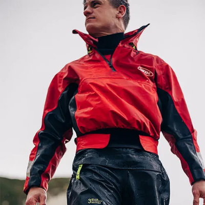 Yak Strata Drysuit in use