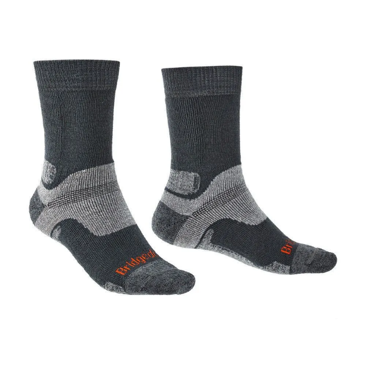 Bridgedale HIKE Midweight Merino Performance Men's Boot in Gunmetal