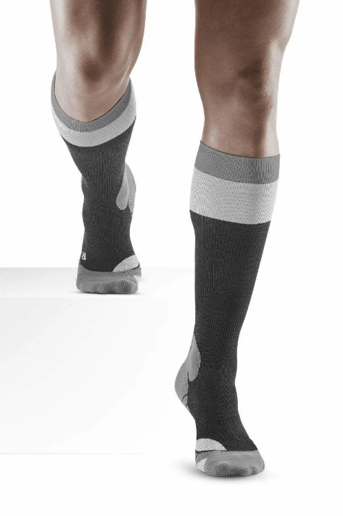 CEP Hiking Light Merino Socks in Stone Grey