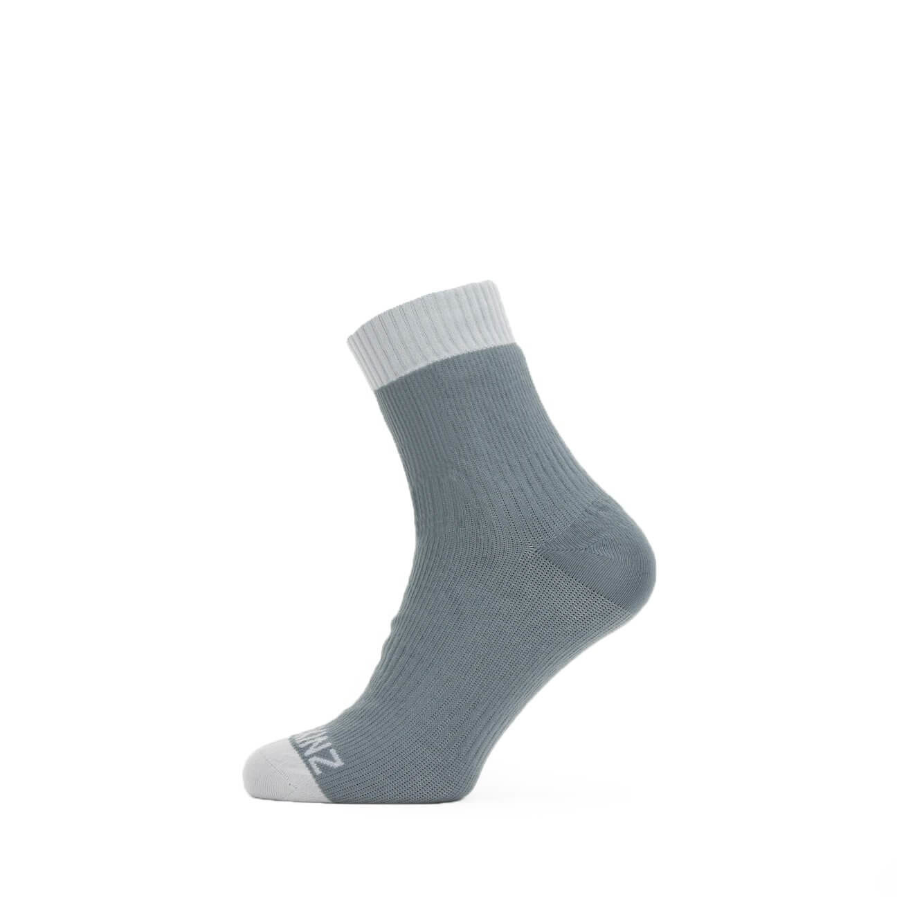 Sealskinz Waterproof Warm Weather Ankle Sock in Grey