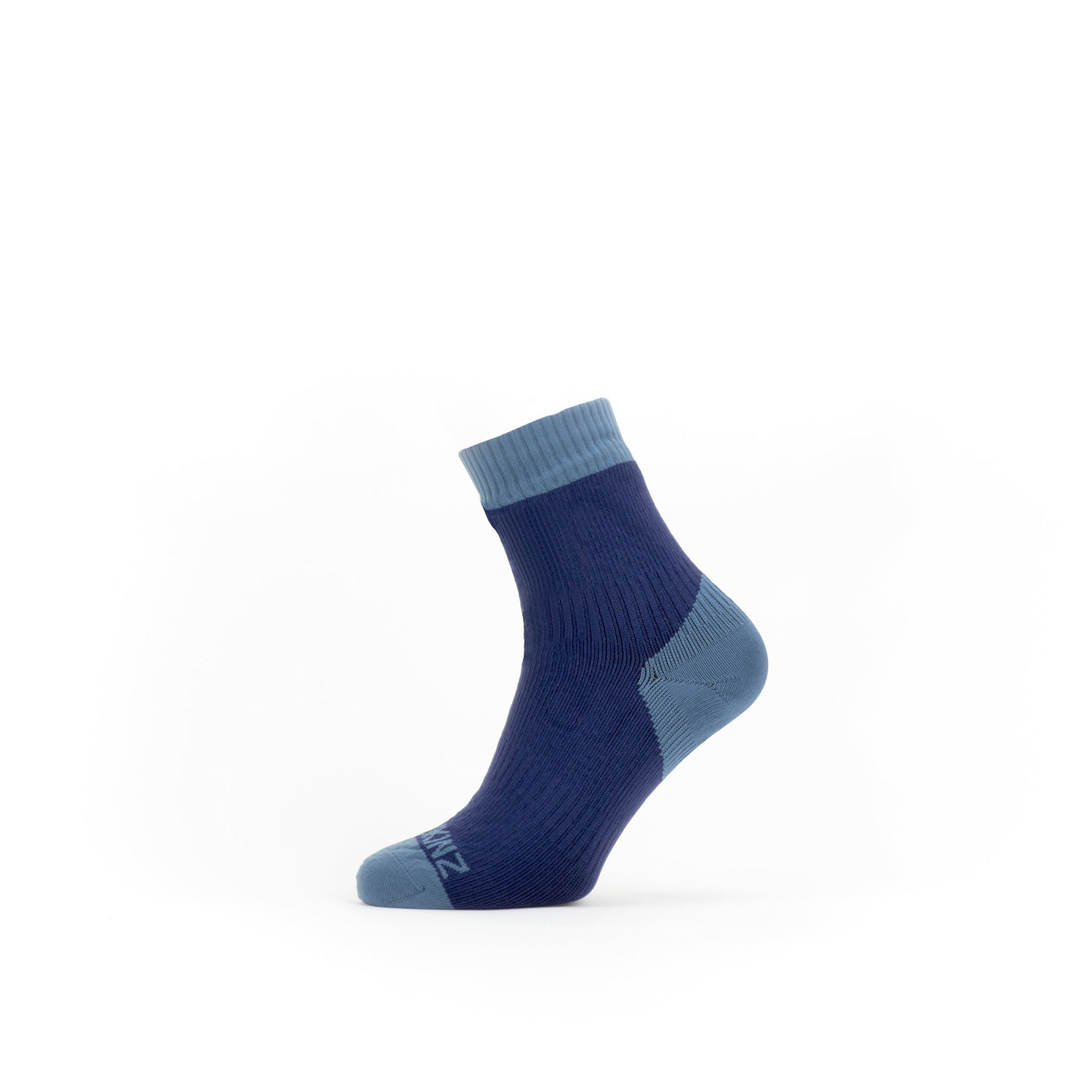 Sealskinz Waterproof Warm Weather Ankle Sock in Navy Blue