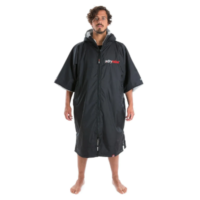 Dryrobe Advance Short Sleeve Black / Grey