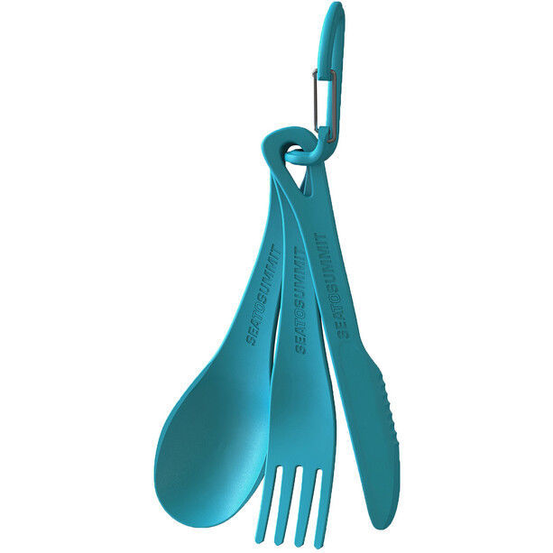 Sea to Summit Delta Cutlery Set in Pacific Blue