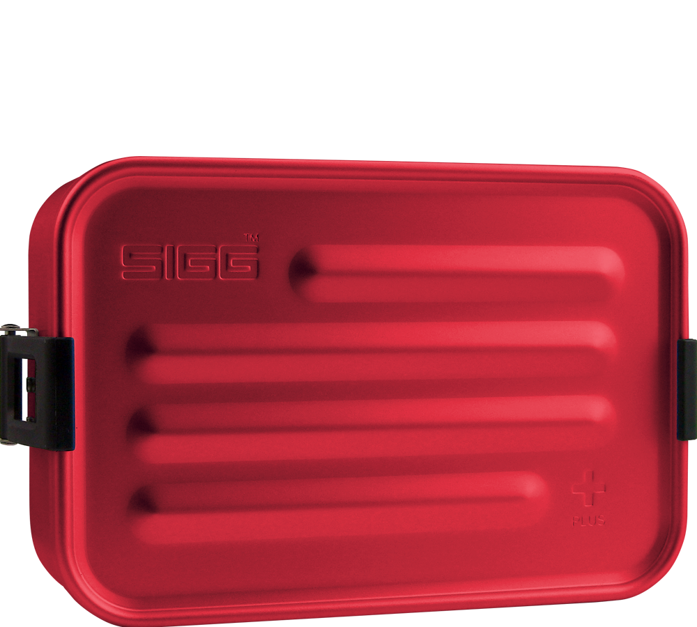 Sigg Metal Food Box Small in Red