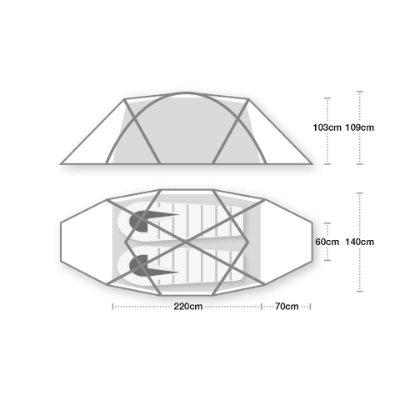 Wild Country Tents Trisar 2D