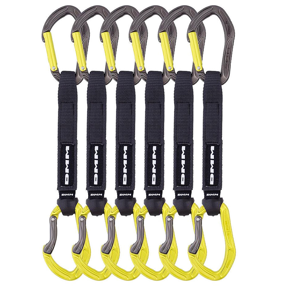 DMM Alpha Sport Quickdraw - 6 Pack 18cm Lime