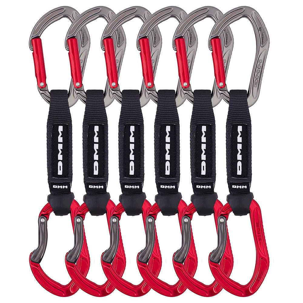 DMM Alpha Sport Quickdraw - 6 Pack 12cm Red