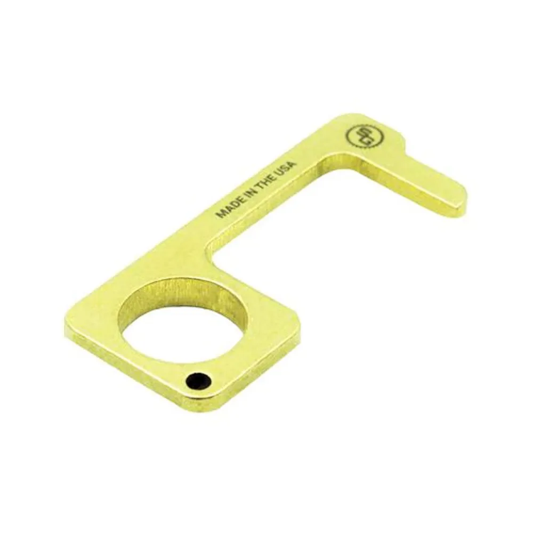 StatGear Hygiene Hand LITE Brass EDC Tool