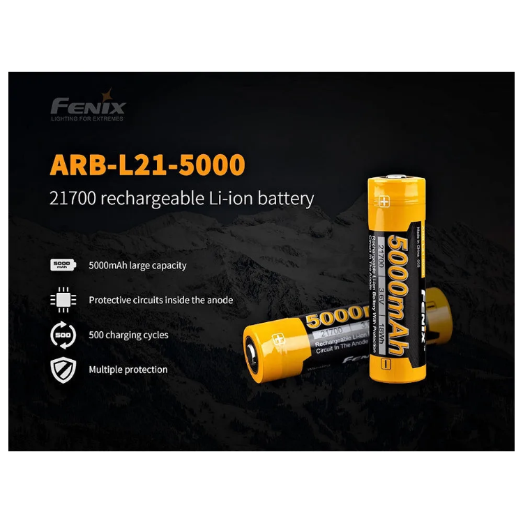 Fenix 21700 Rechargeable Battery