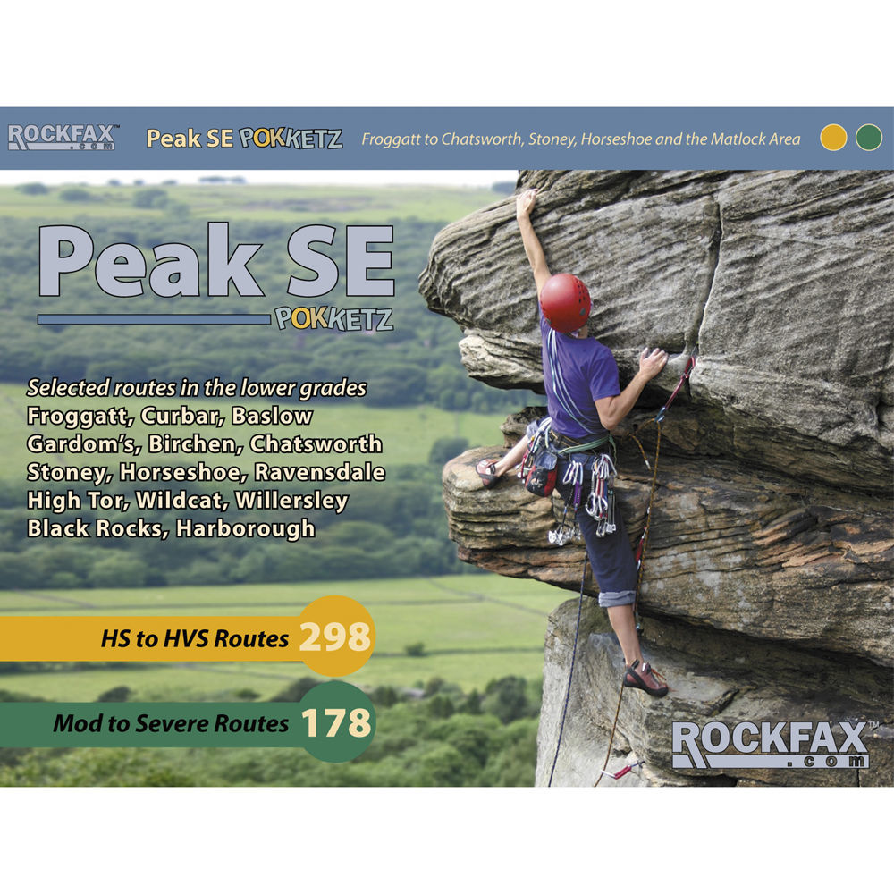 Rockfax Peak SE Pokketz - Selected routes in the lower grades