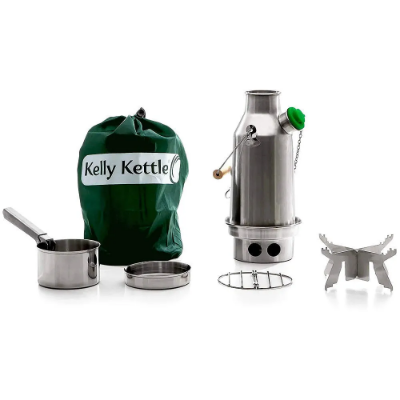 Kelly Kettle Trekker Kit (Stainless Steel) Kelly Kettle Trekker Kit (Stainless Steel)