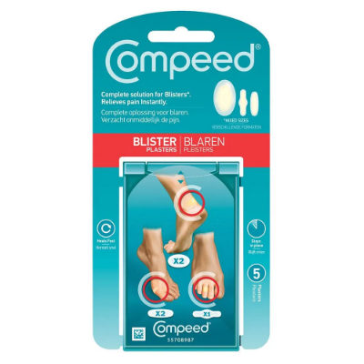 Compeed Blister Mixed Sizes 5 pack Compeed Blister Mixed Sizes 5 pack