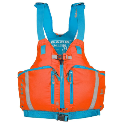 Peak PS Explorer Zip Women's PFD - Orange / Blue 