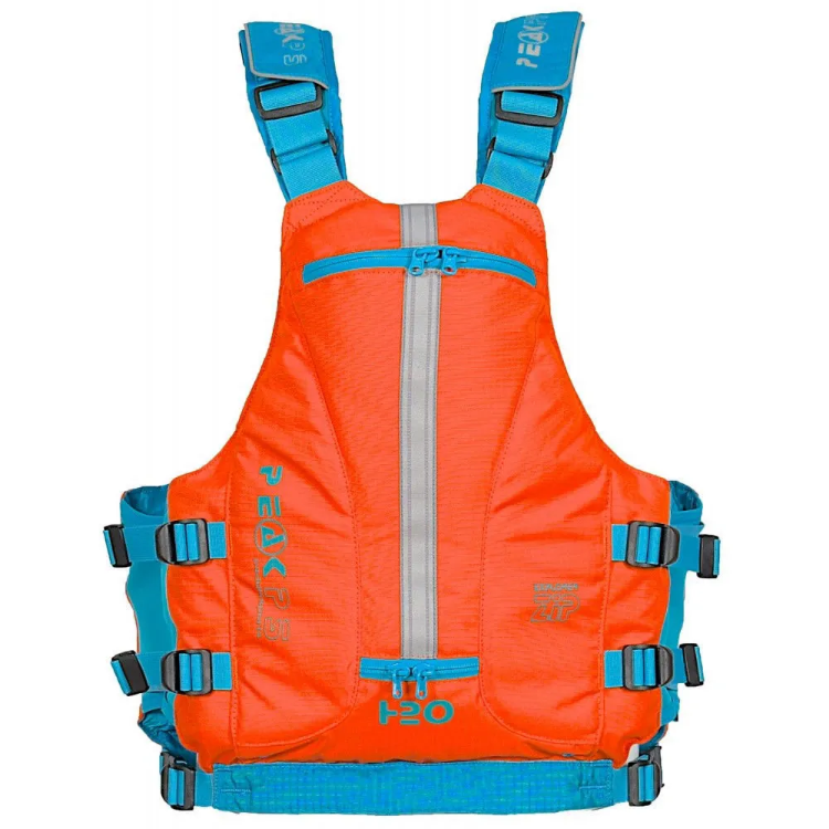 Peak PS Explorer Zip Women's PFD - Orange / Blue 