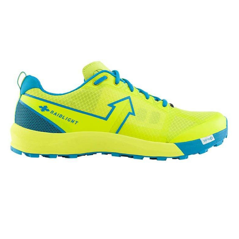 Raidlight Responsiv XP Shoes (Sample) in Lime Green / Blue